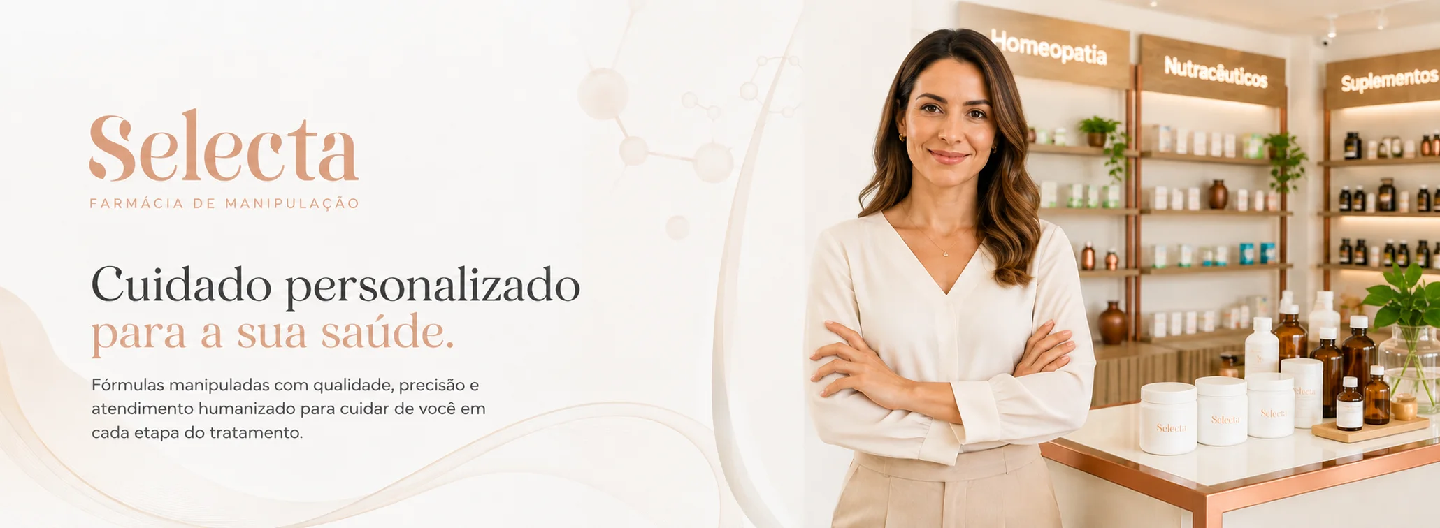 Cuidado personalizado para a sua saúde | Selecta Farmácia de Manipulação